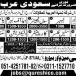 Urgent Overseas Jobs in Saudi Arabia 2025 - Apply for Civil Engineer, Electrician, Mason & Heavy Driver Vacancies